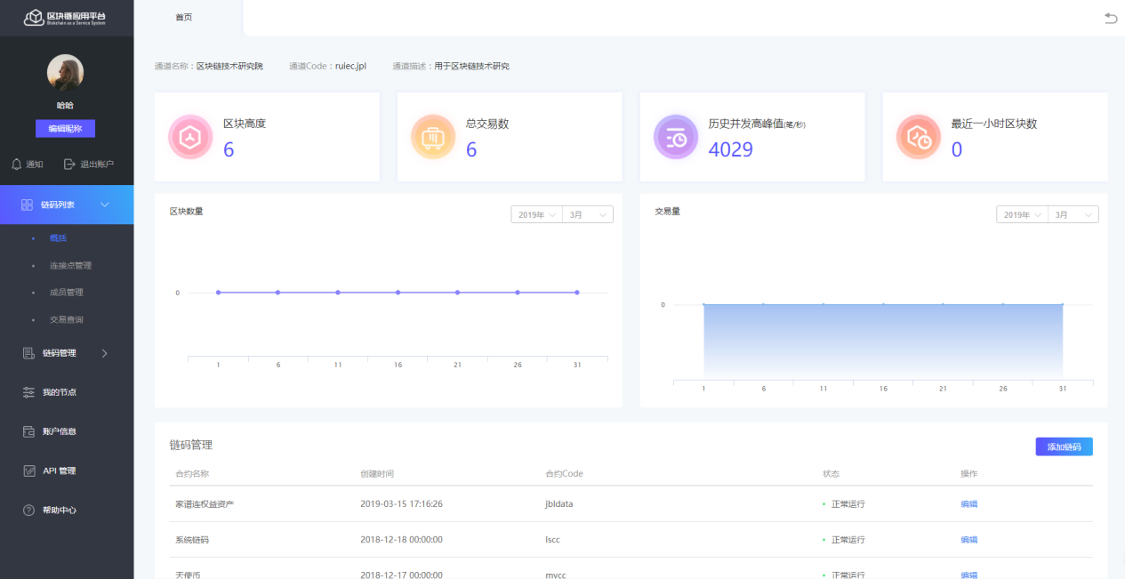 源中瑞区块链BAAS平台